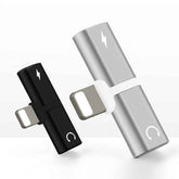 Adaptador de auriculares 2 en 1 de 8 pines, 5 V, 1 A, para escuchar llamadas y audio, IP8P3681B, IP8P3681S